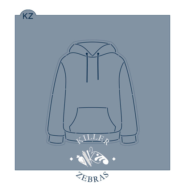 Hoodie Sweatshirt Cookie Cutter & Stencil Set | Cookie Decorating
