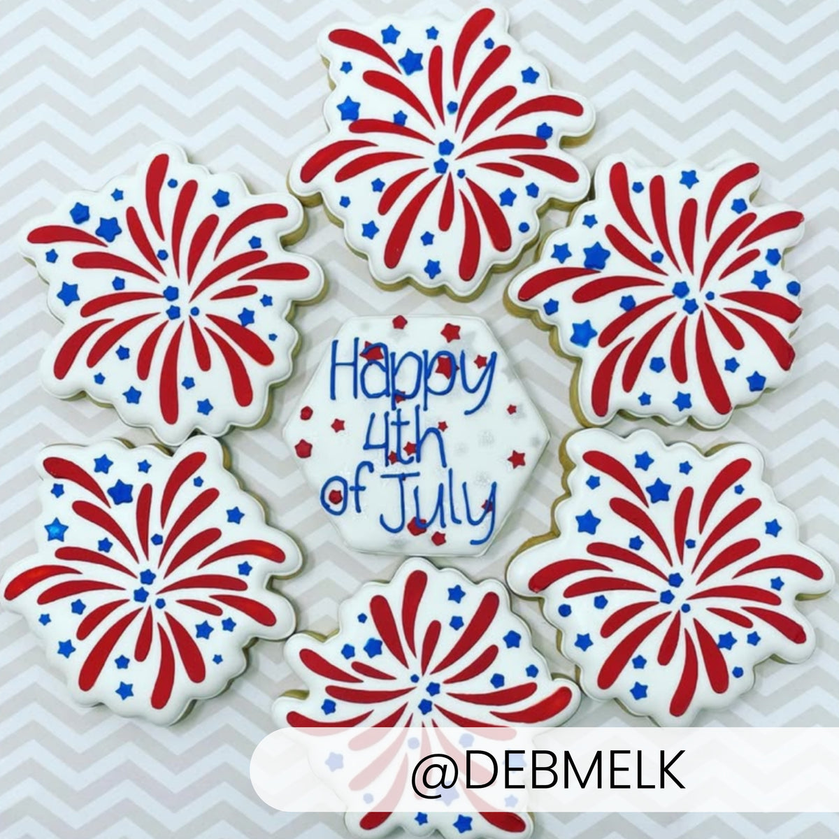 Cookie Cutters Fireworks Cutter/Stencil