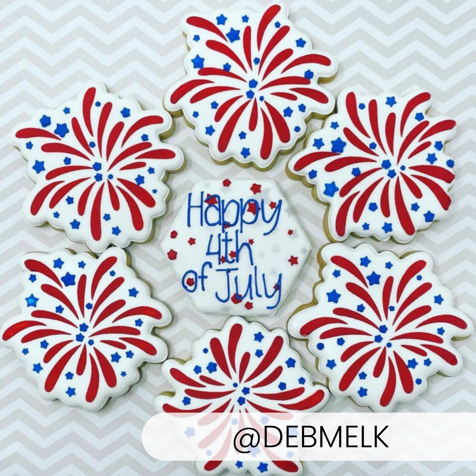 Cookie Cutters Fireworks Cutter/Stencil