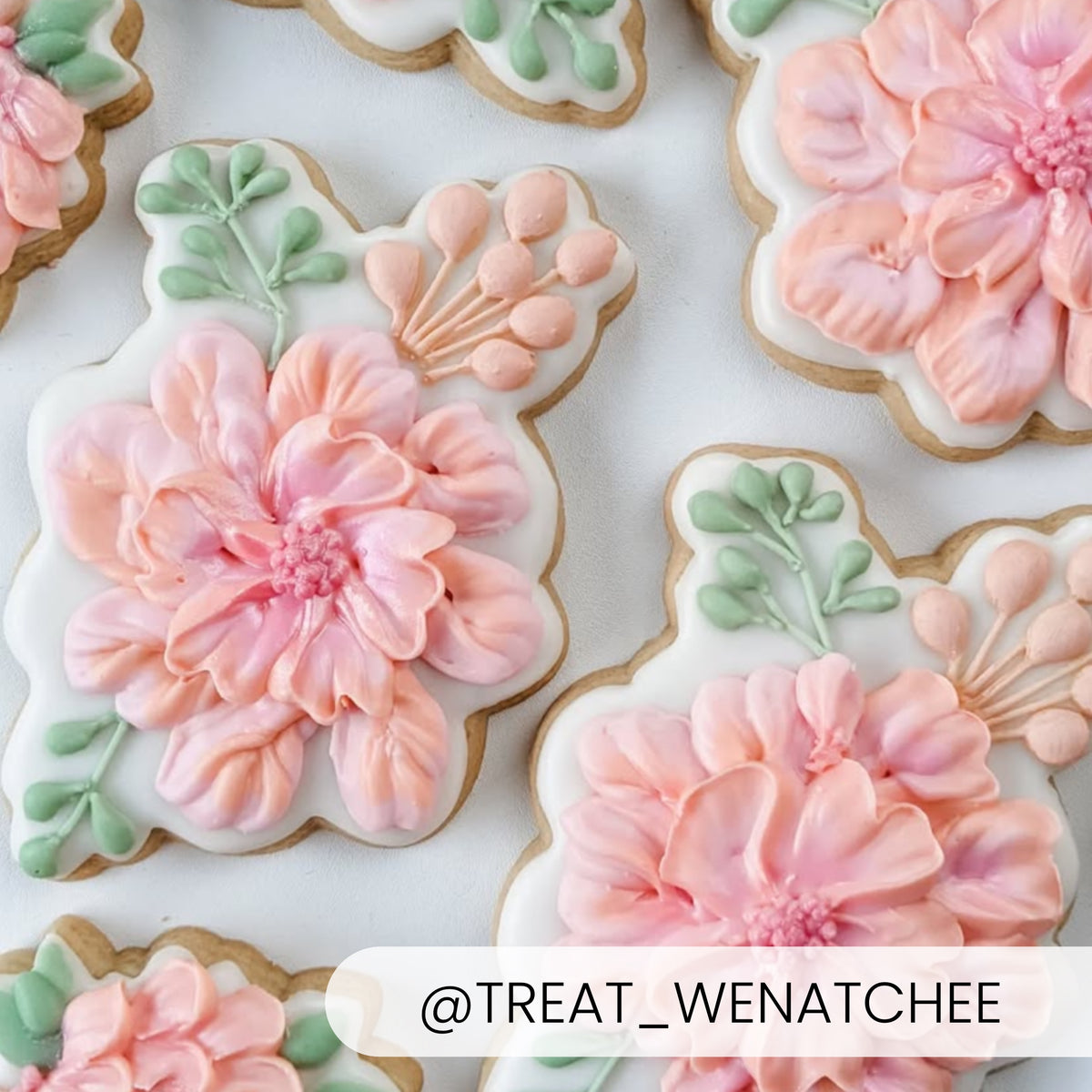 Cookie Cutters Flower Bunch Cutter/Stencil