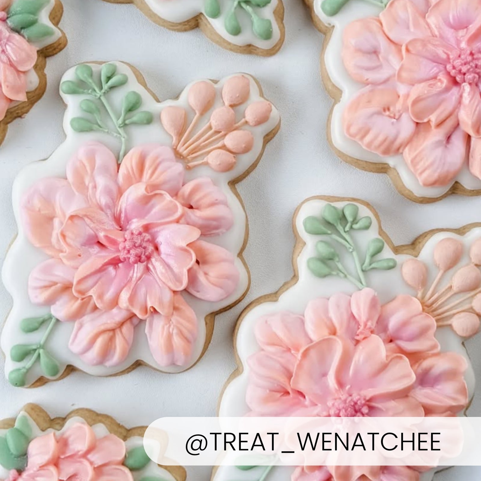 Cookie Cutters Flower Bunch Cutter/Stencil