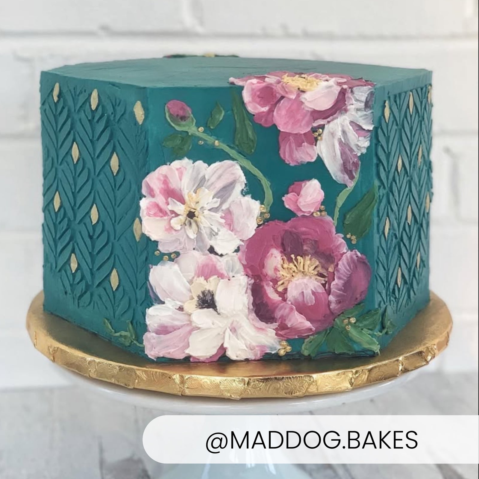 5.5 x 5.5 Stencil Fern Leaves Stencil