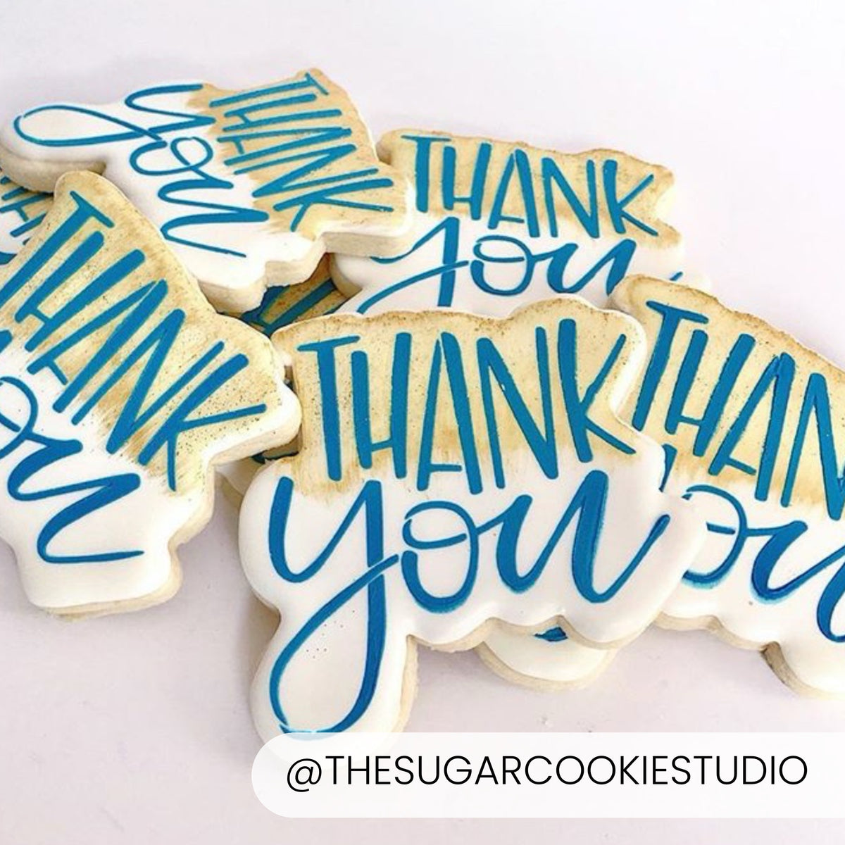 Cookie Cutters Thank You Hand Lettered (Style 2)