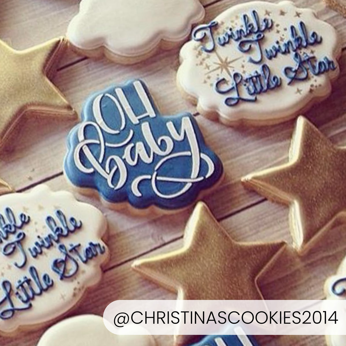 Cookie Cutters Oh Baby Hand Lettered
