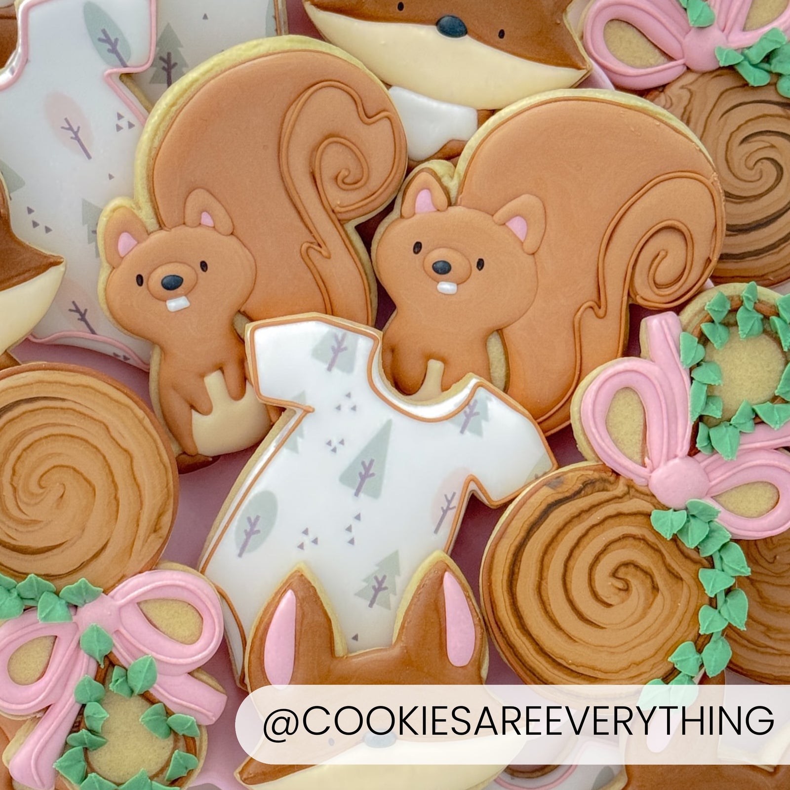 5.5 x 5.5 Stencil Into the Woods 2 Part Stencil