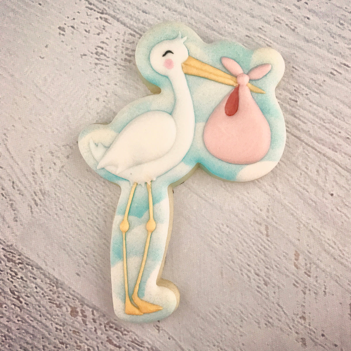 Cookie Cutters Stork – Cookie Cutter &amp; Stencil Set