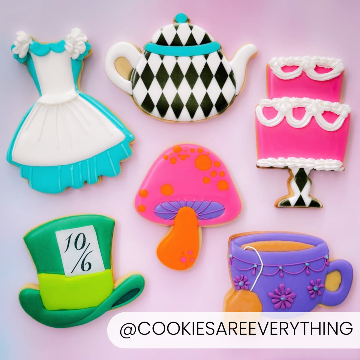 Harlequin – Cookie Stencil