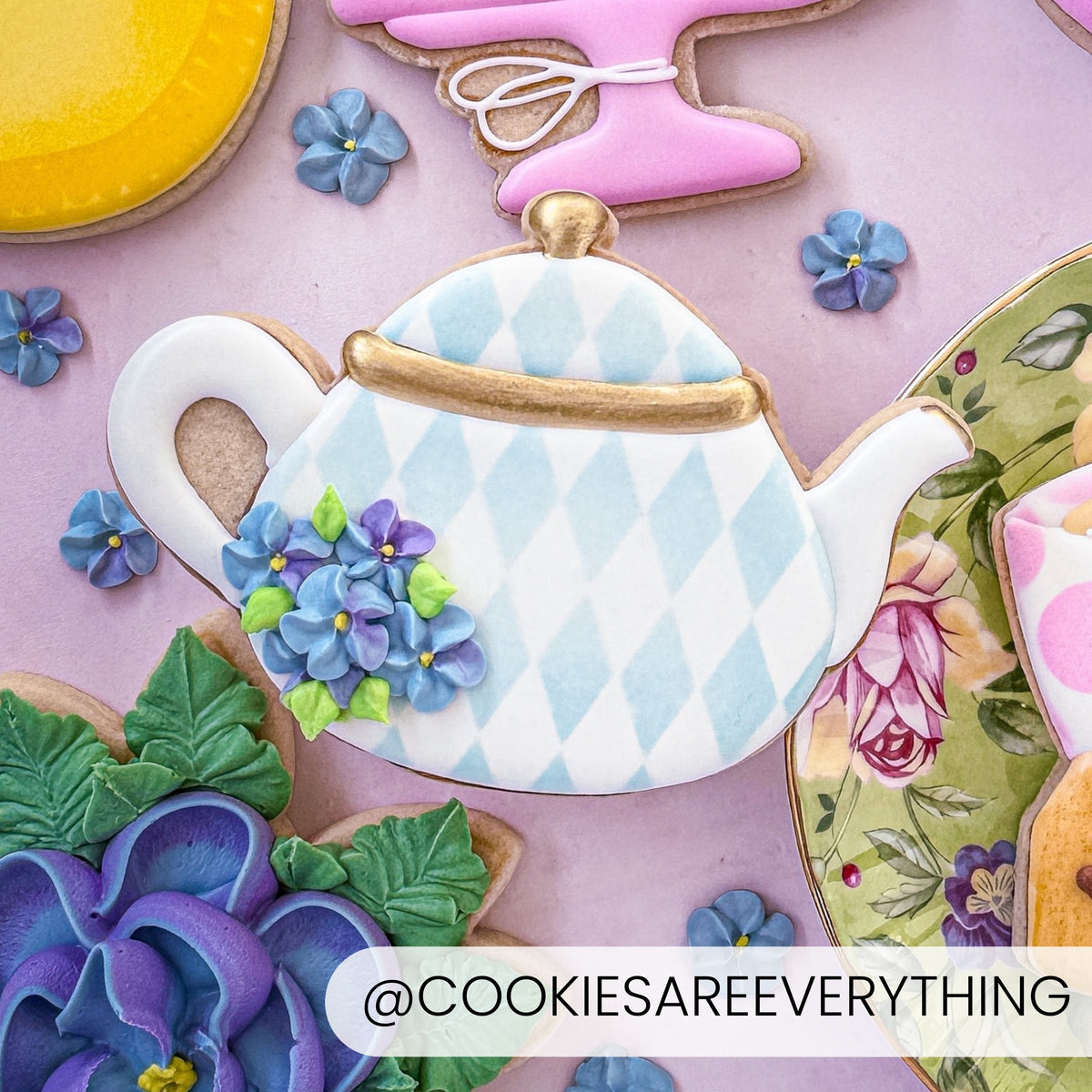 Harlequin – Cookie Stencil