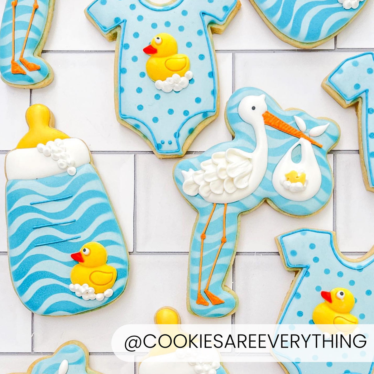 Ocean Waves – Cookie Stencil