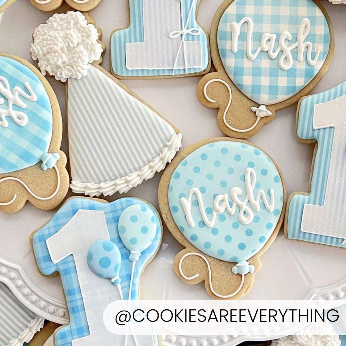 Party Hat – Cookie Cutter &amp; Stencil Set