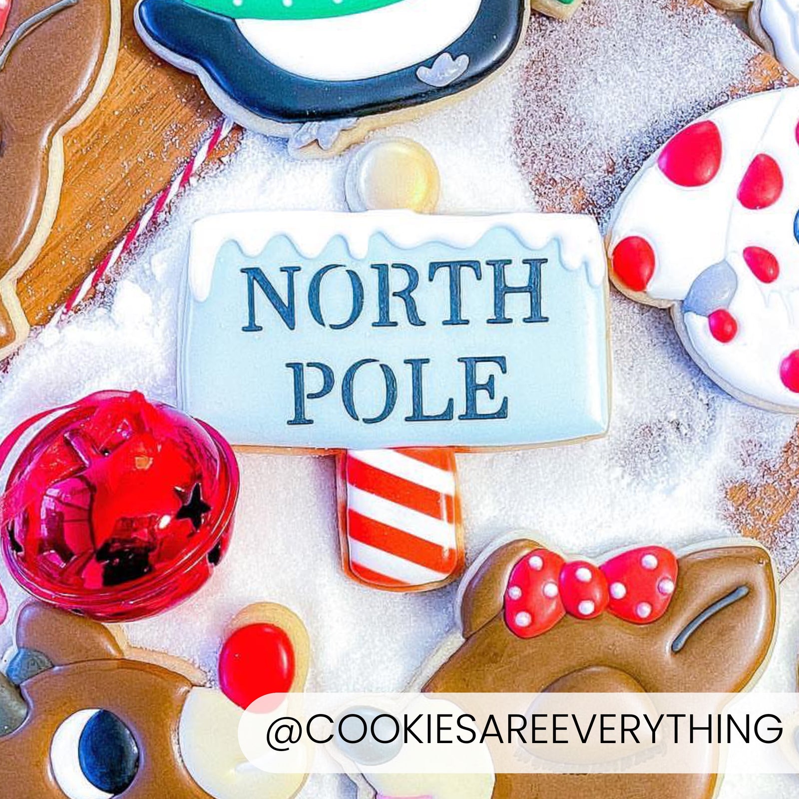 Cookie Cutters North Pole – Cookie Cutter & Stencil Set
