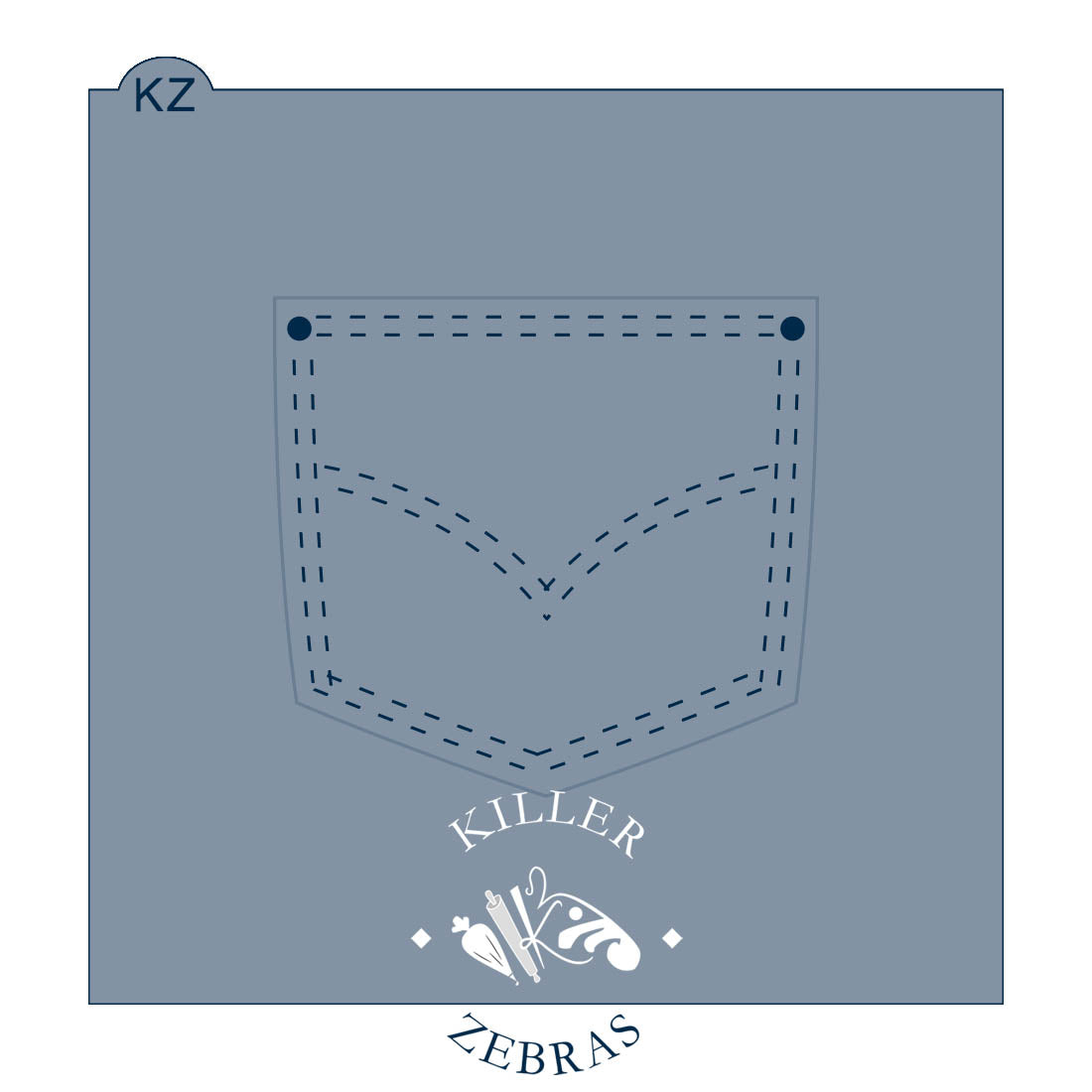 Cookie Cutters Jean Pocket Cutter/Stencil