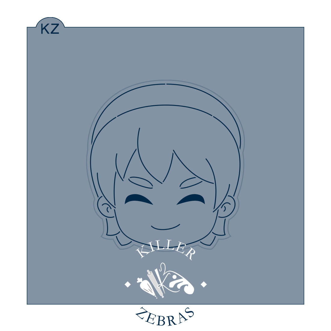 Cookie Cutters K-Pop Boy (Style 2) Cutter/Stencil