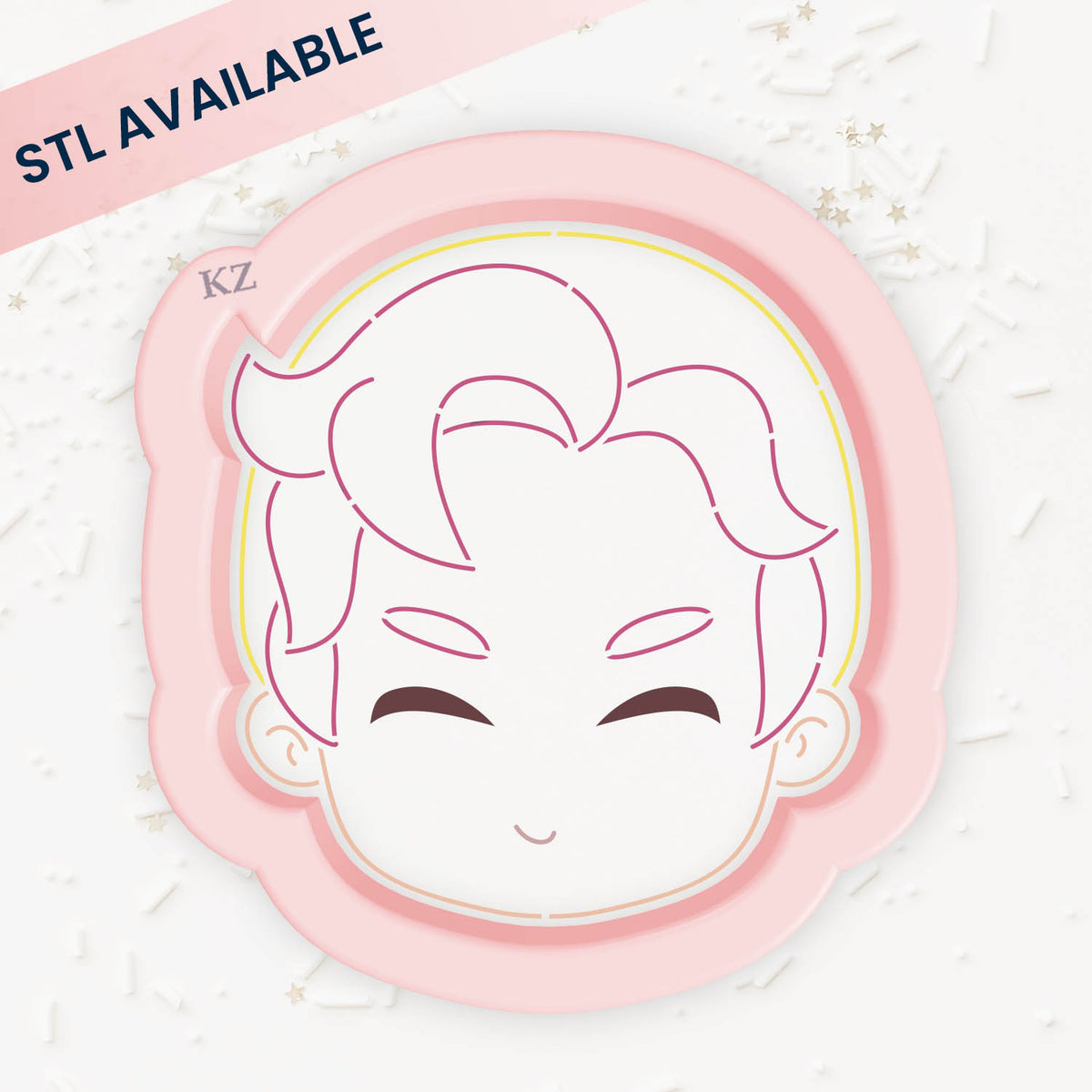 Cookie Cutters K-Pop Boy (Style 3) Cutter/Stencil