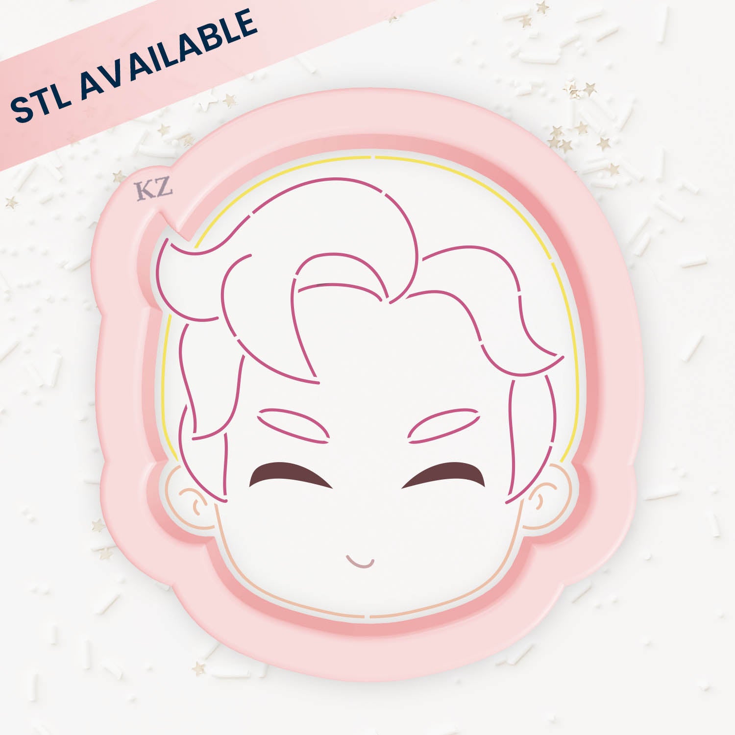 Cookie Cutters K-Pop Boy (Style 3) Cutter/Stencil