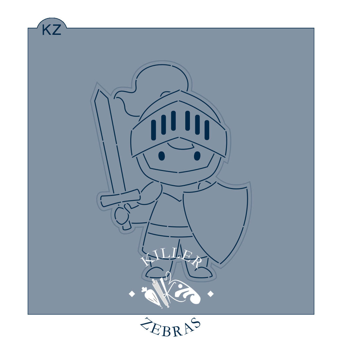 Cookie Cutters Knight Cutter/Stencil