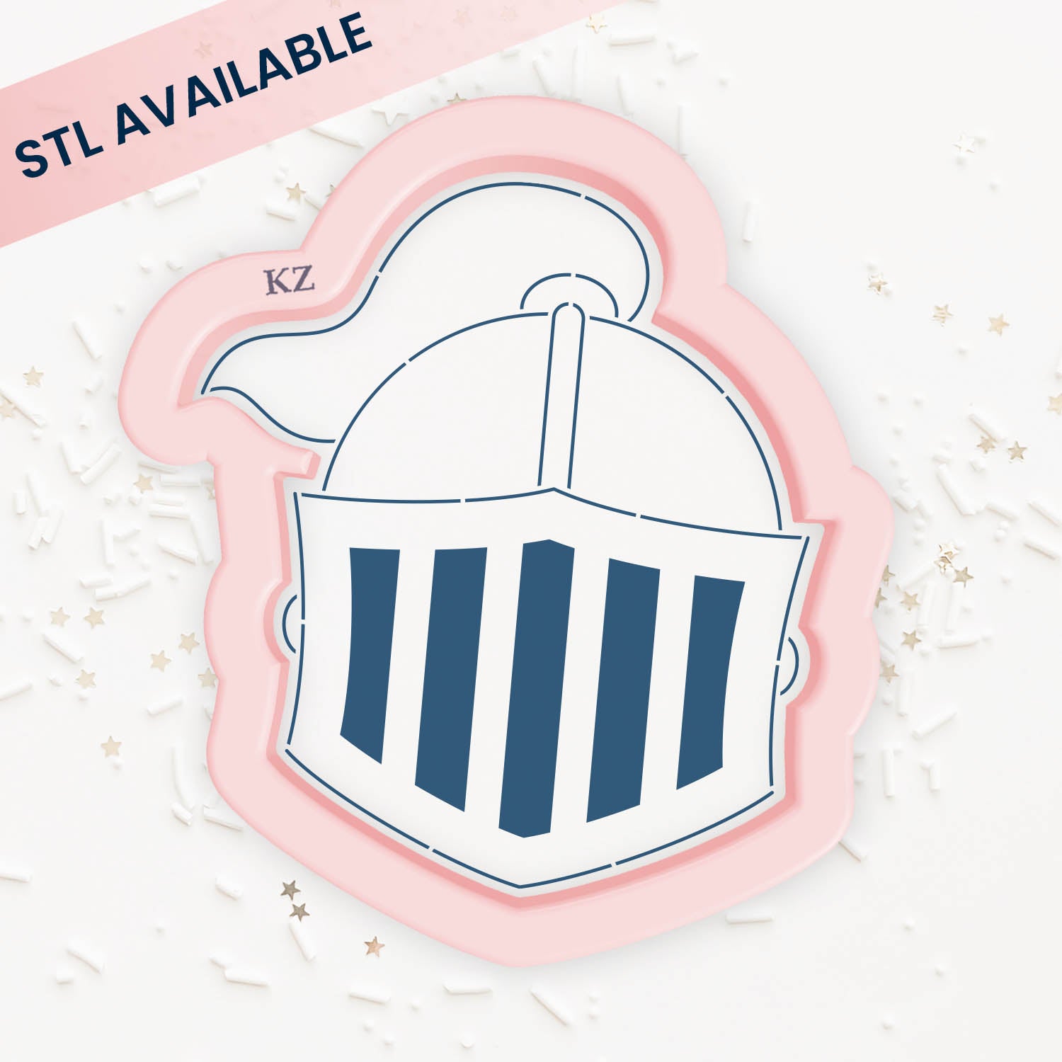 Cookie Cutters Knight's Helmet Cutter/Stencil