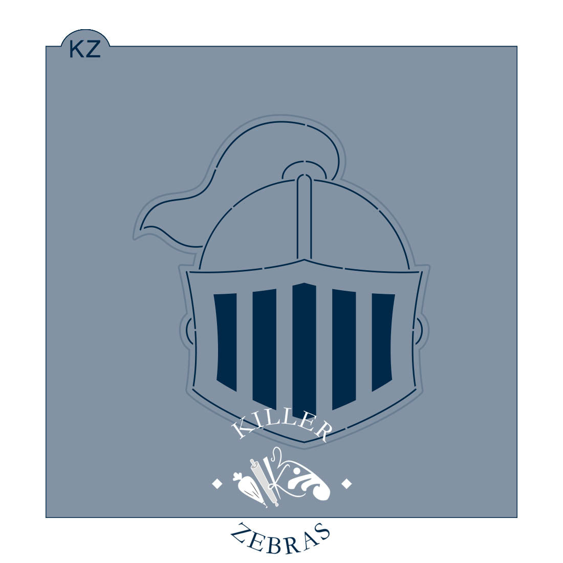 Cookie Cutters Knight's Helmet Cutter/Stencil