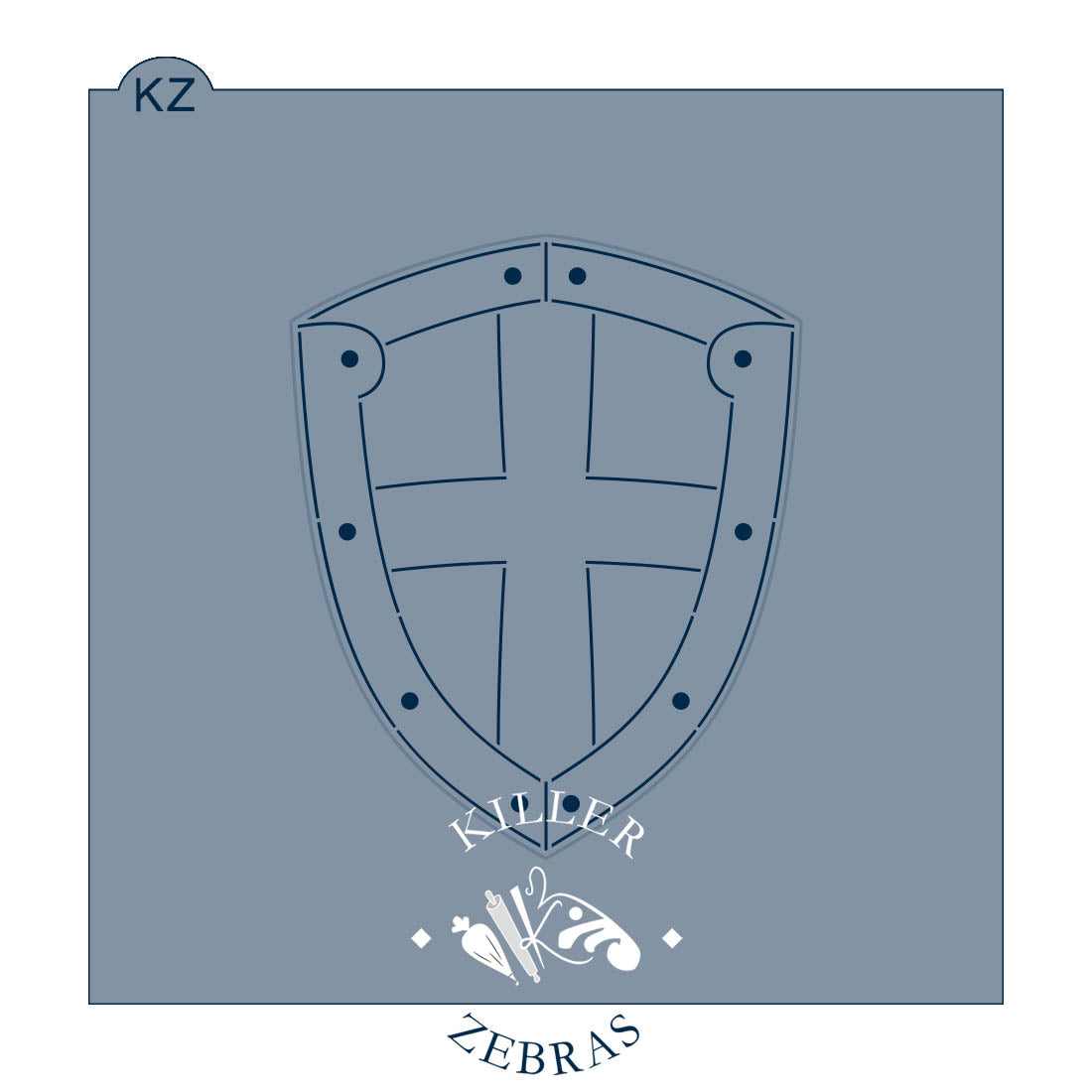 Cookie Cutters Knight&#39;s Shield Cutter/Stencil