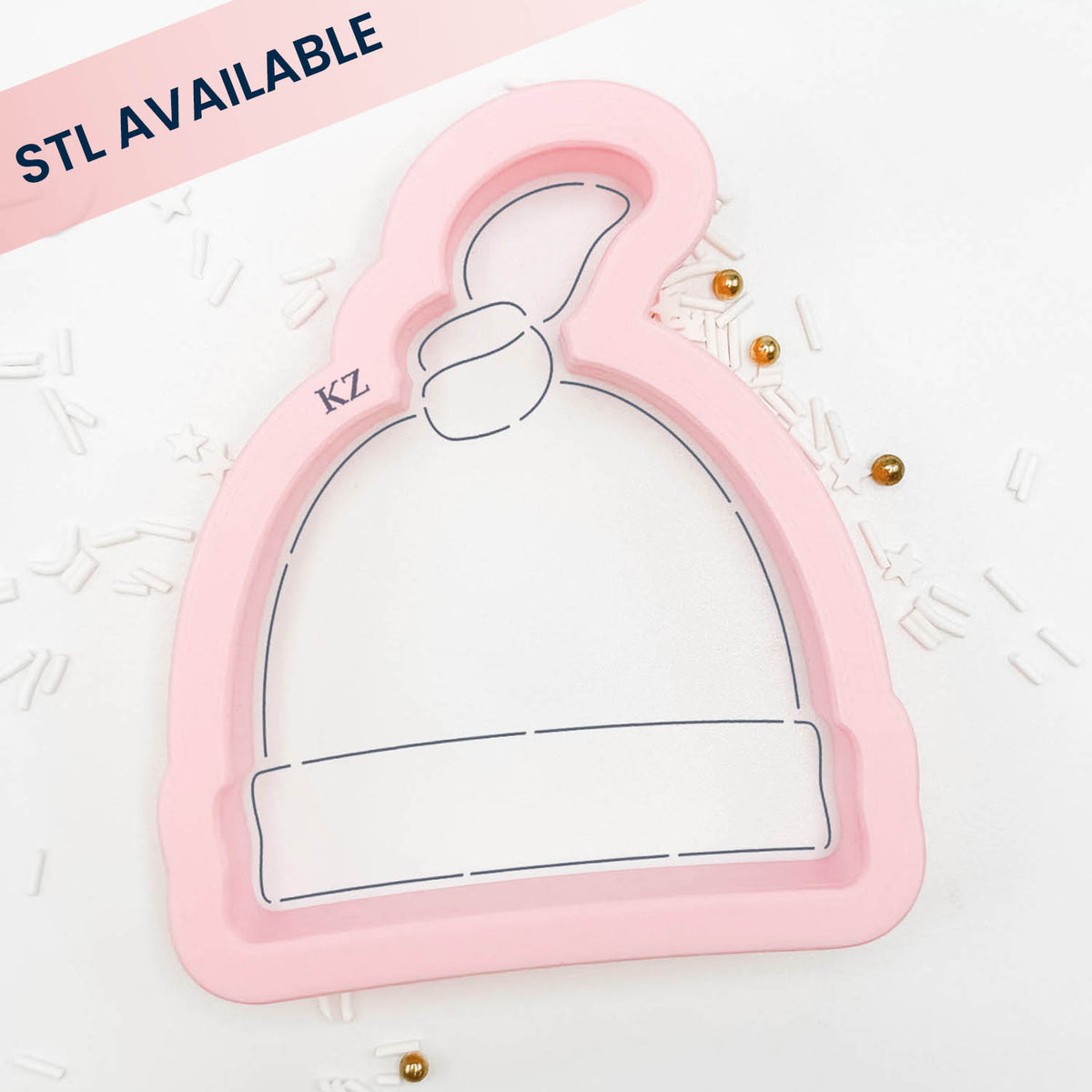 Cookie Cutters Knotted Cap Cutter/Stencil