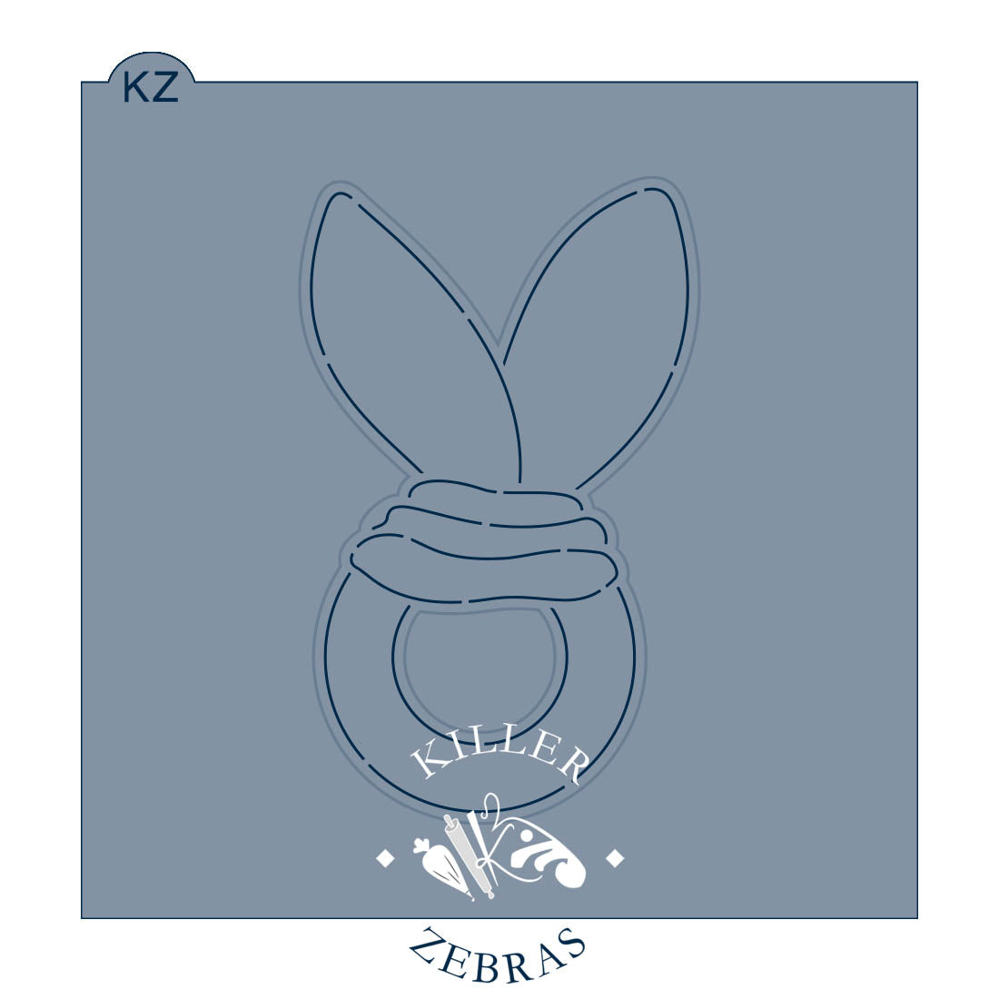 Cookie Cutters Knotted Teether Cutter/Stencil