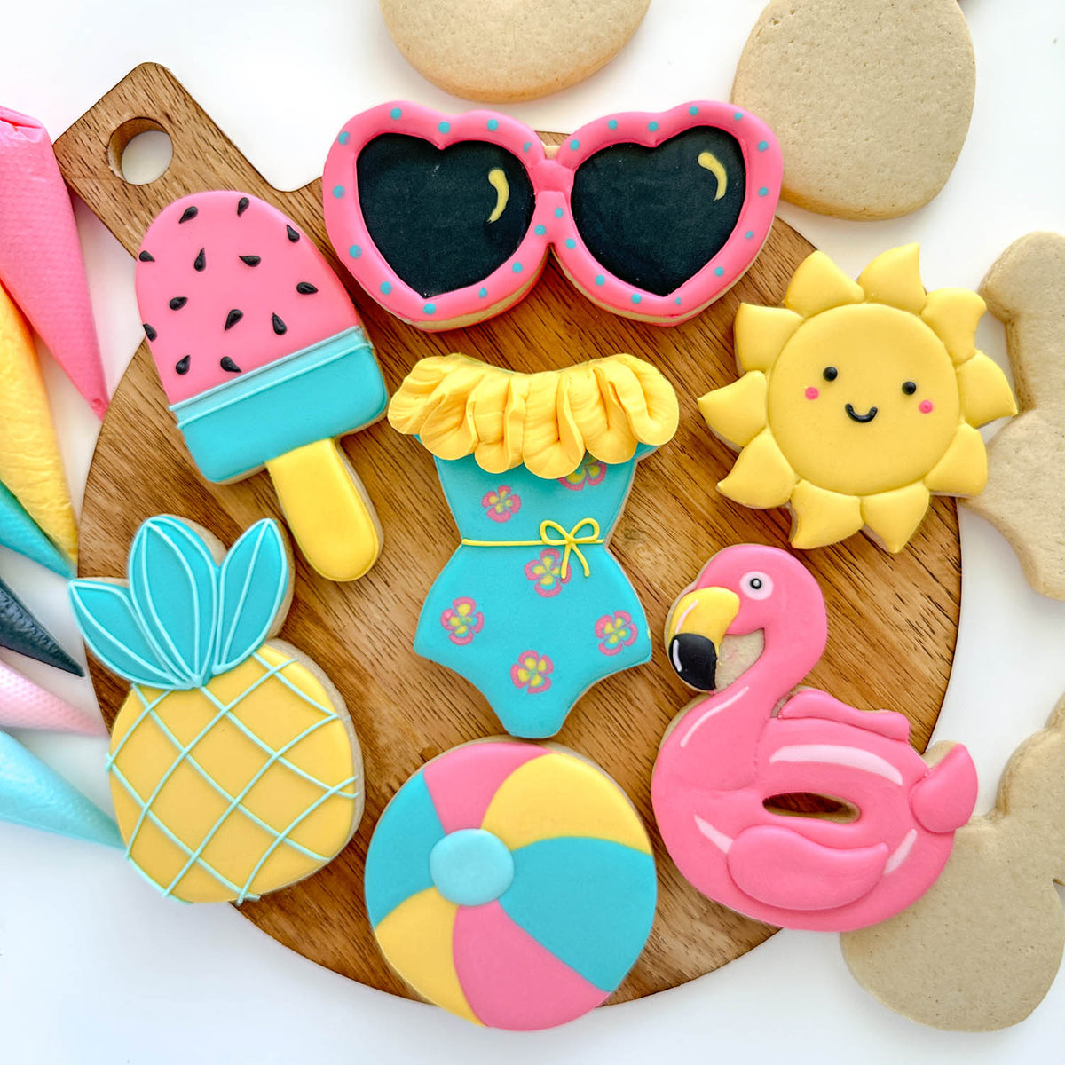 Classes LPC &quot;Tropical Summer&quot; Online Beginner Class Supplies