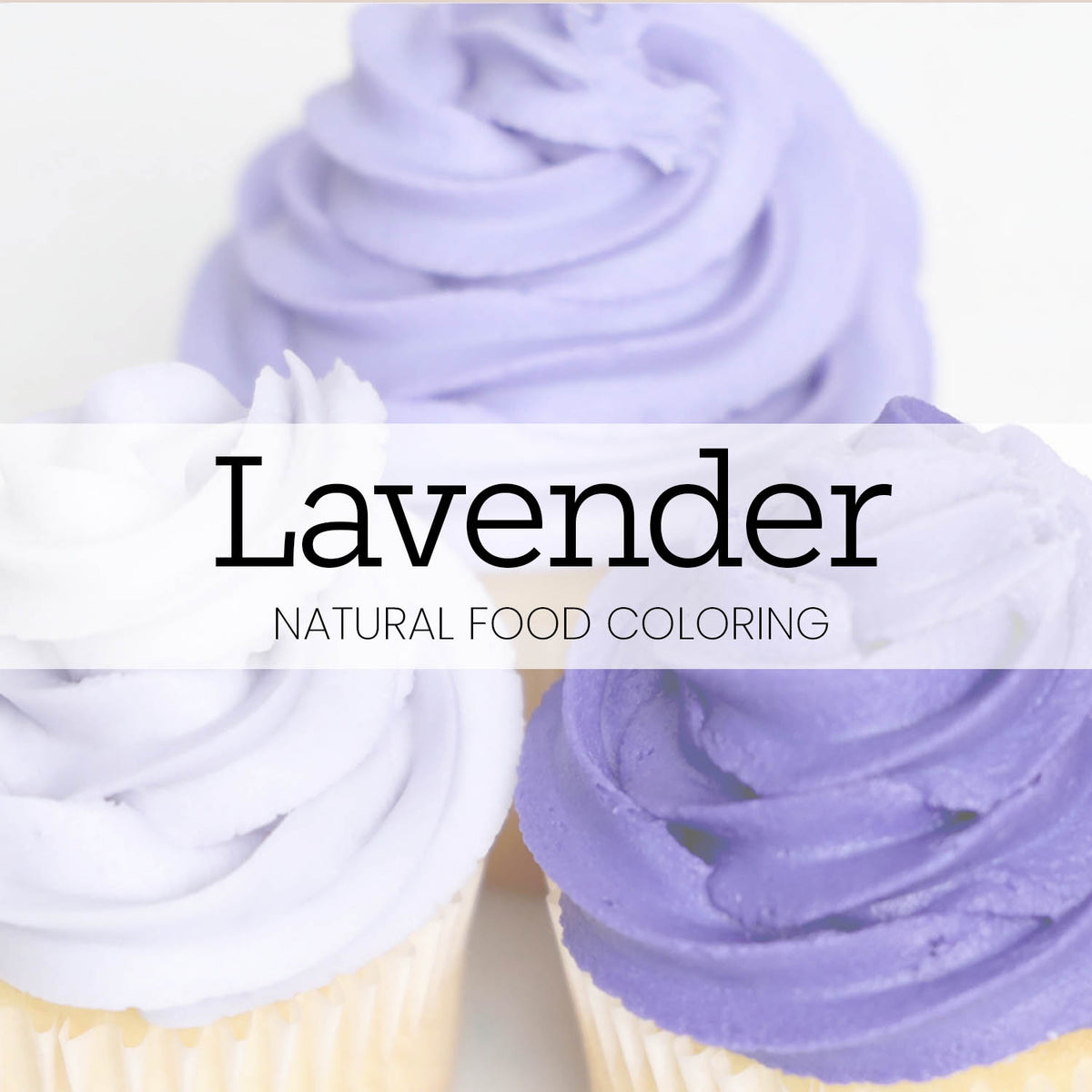 Natural Gel Color Natural Icing Color – Lavender | The Sugar Art