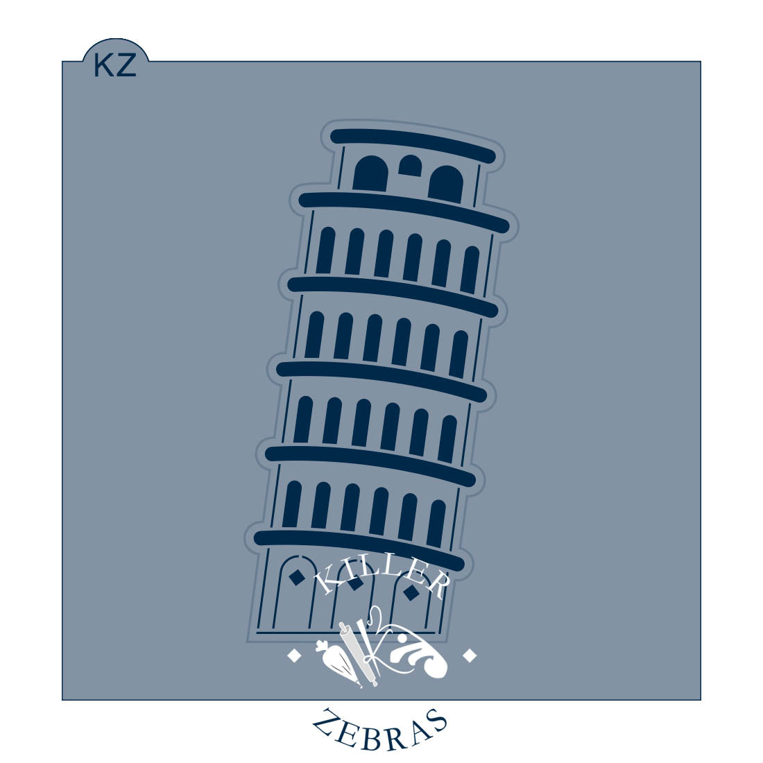 Cookie Cutters Leaning Tower of Pisa Cutter/Stencil