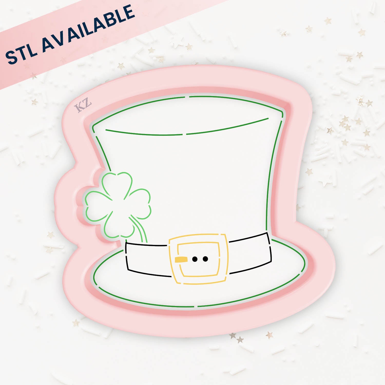 Cookie Cutters Leprechaun Hat – Cookie Cutter & Stencil Set