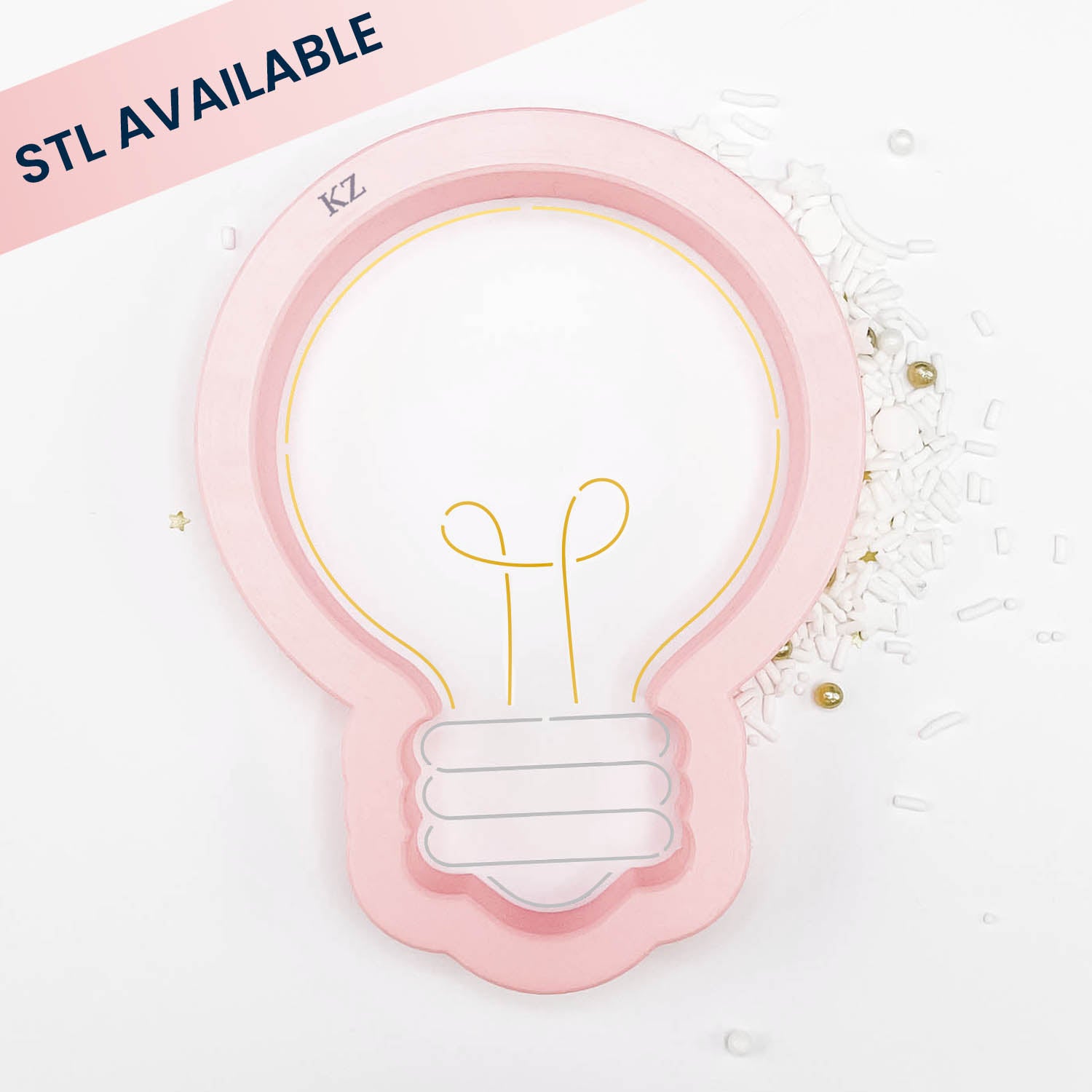 Cookie Cutters Light Bulb – Cookie Cutter & Stencil Set