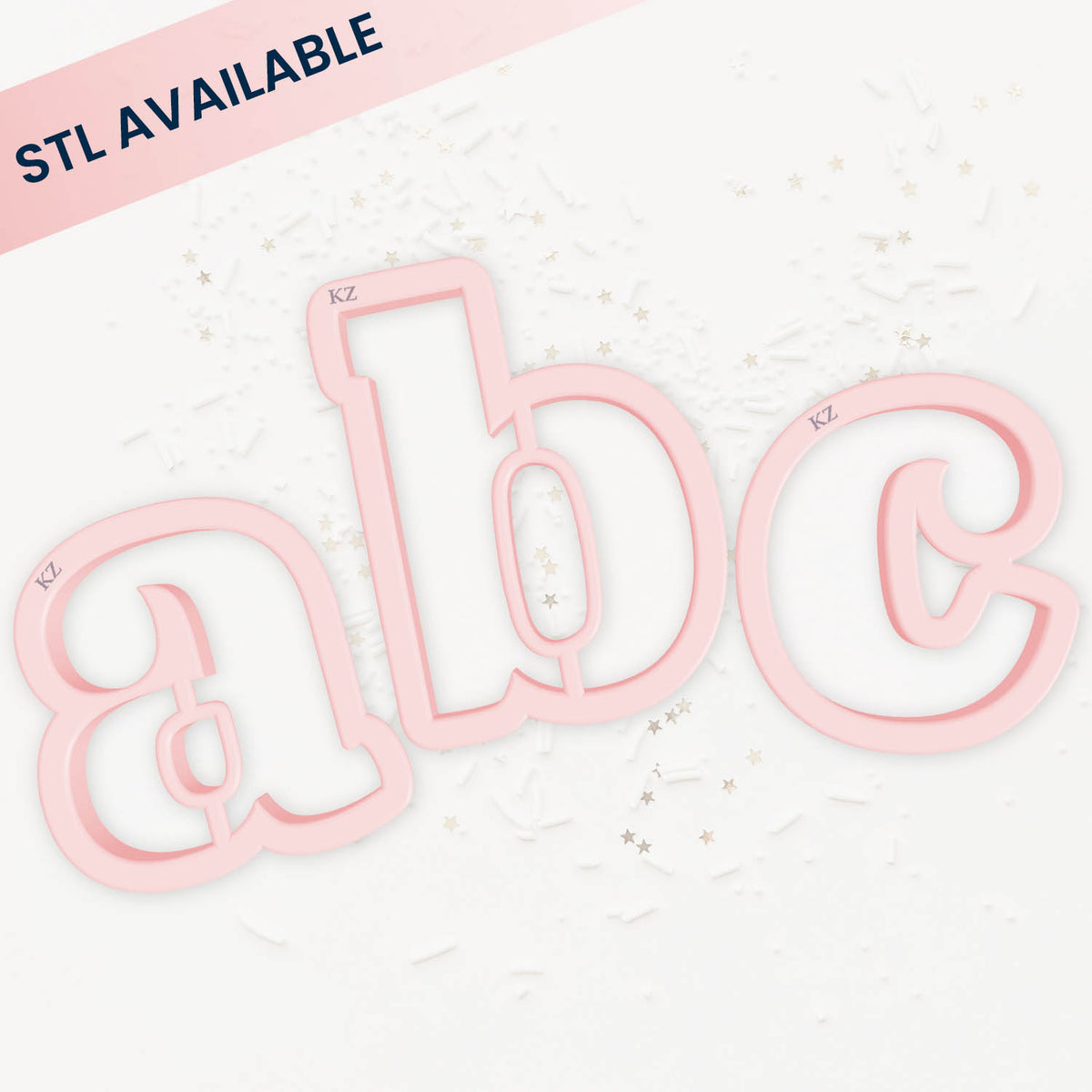 Cookie Cutters Lowercase Alphabet Cutters