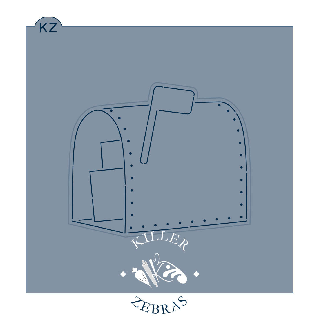 Cookie Cutters Mailbox Cutter/Stencil