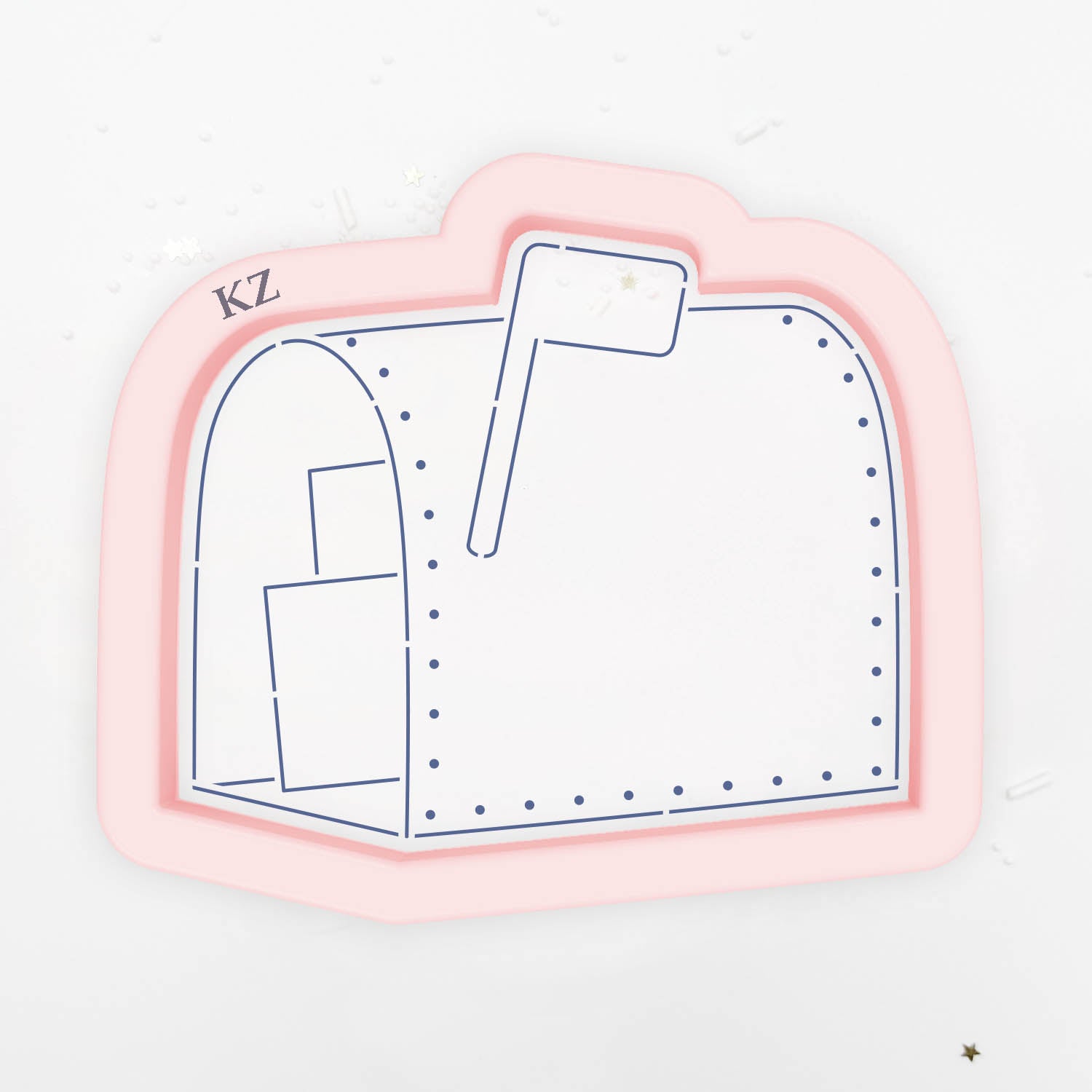 Cookie Cutters Mailbox Cutter/Stencil