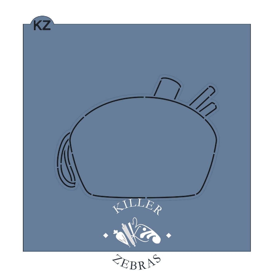 Cookie Cutters Makeup Bag Cutter/Stencil