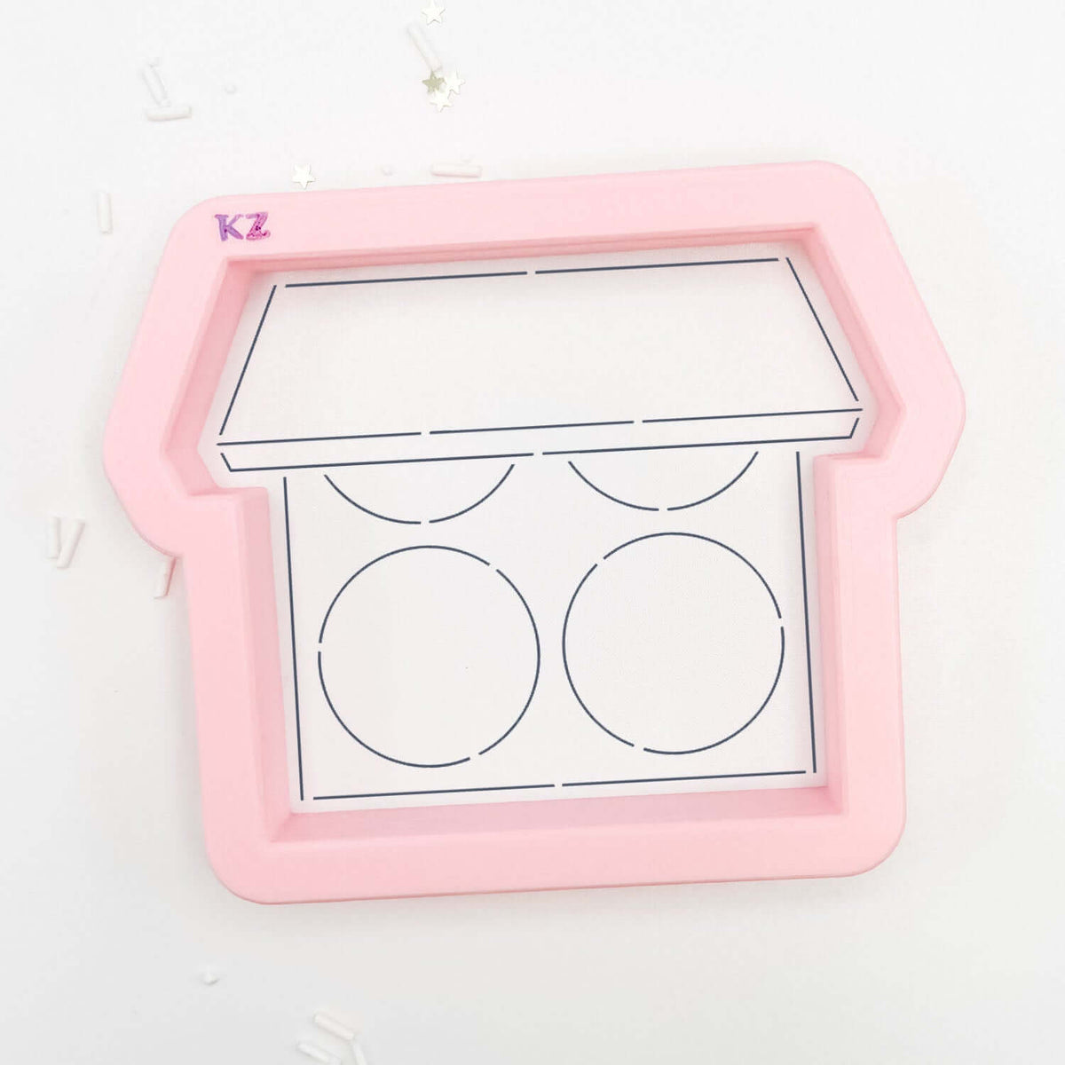 Cookie Cutters Square Compact Cutter/Stencil