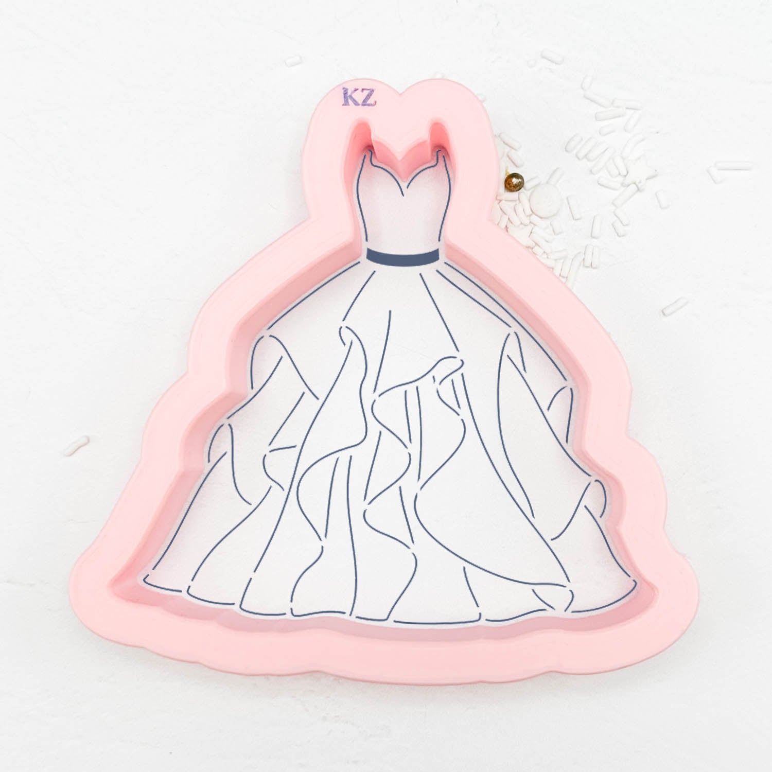 Cookie Cutters The Marilyn Wedding Dress Cutter/Stencil