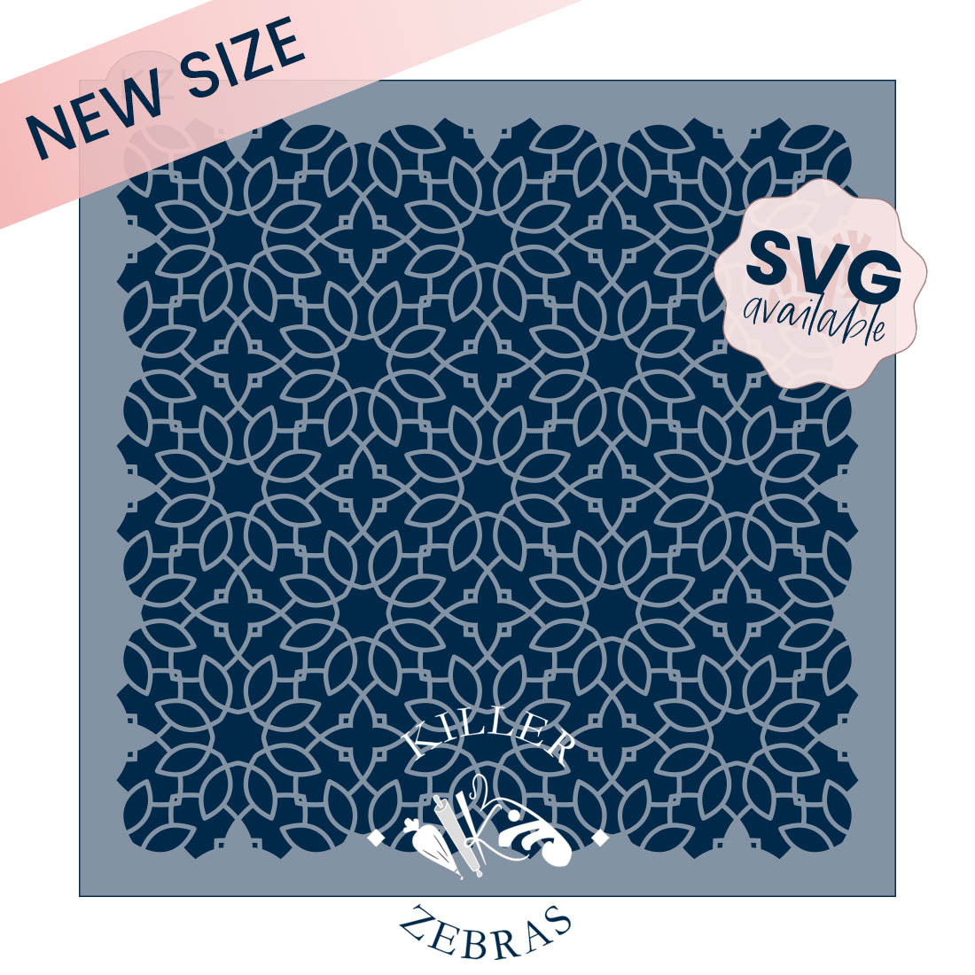 5.5 x 5.5 Stencil Marrakesh – Cookie Stencil