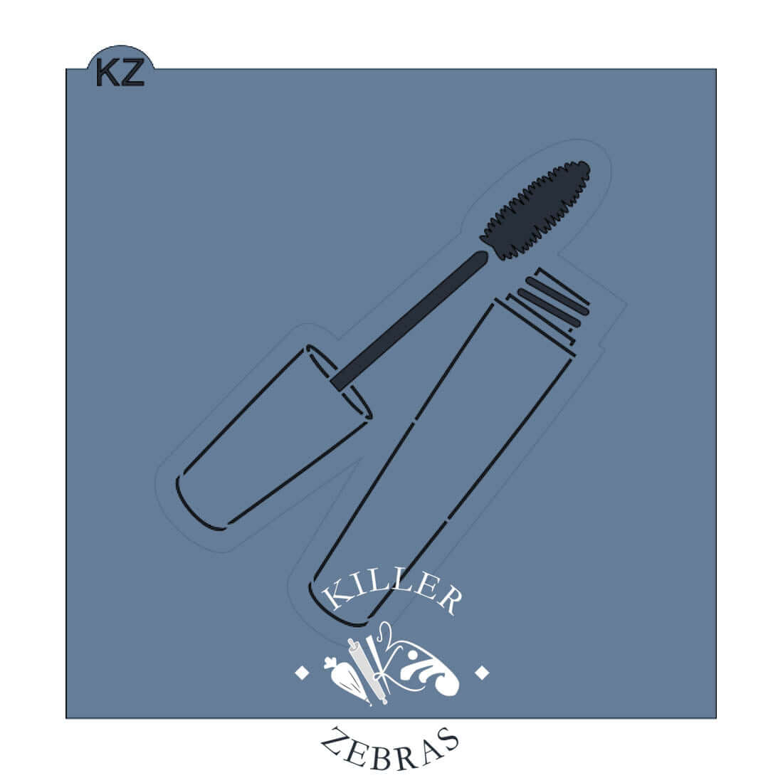 Cookie Cutters Mascara Cutter/Stencil