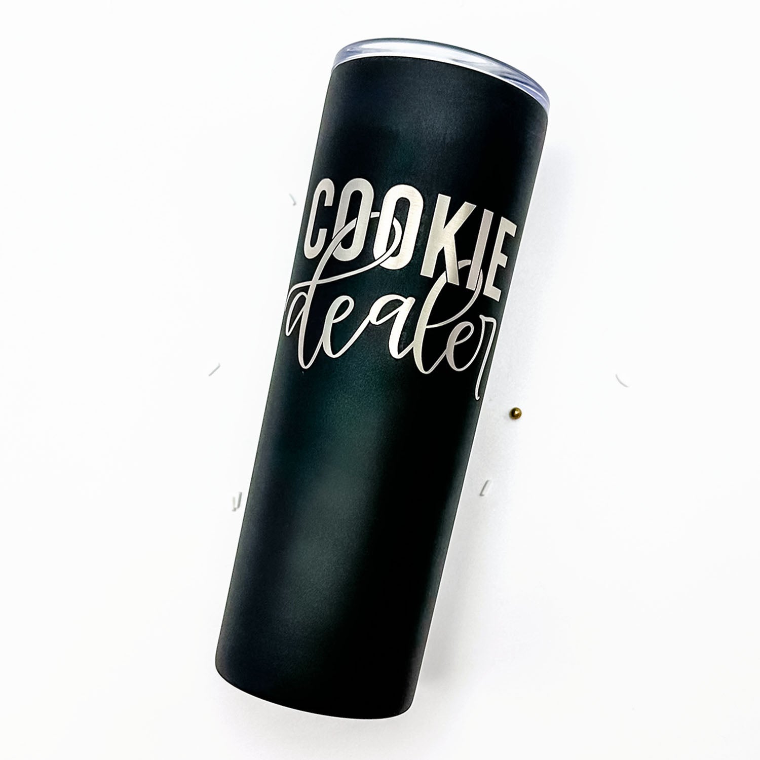 Tumbler Black Matte Stainless Steel 20 oz. Tumbler