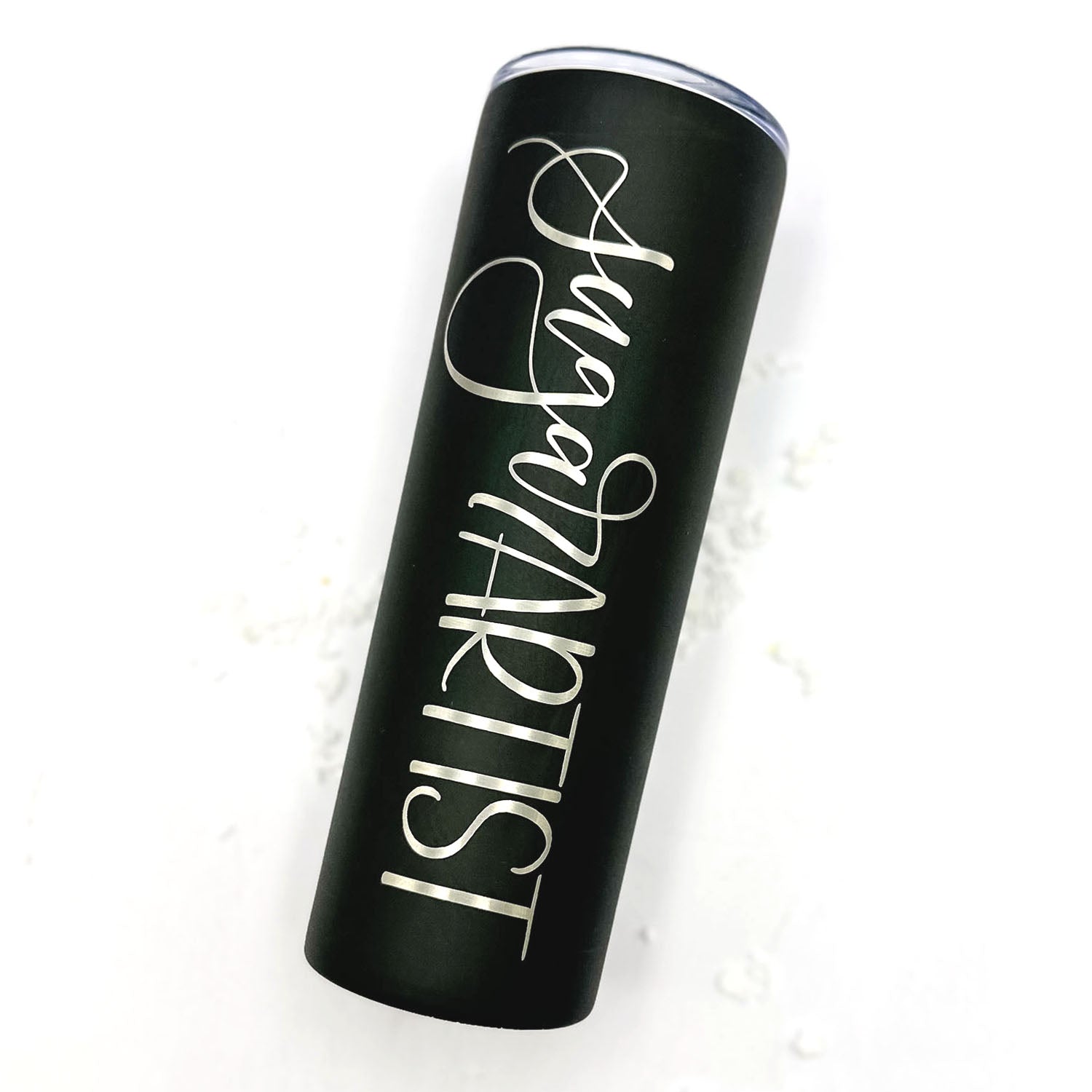 Tumbler Black Matte Stainless Steel 20 oz. Tumbler