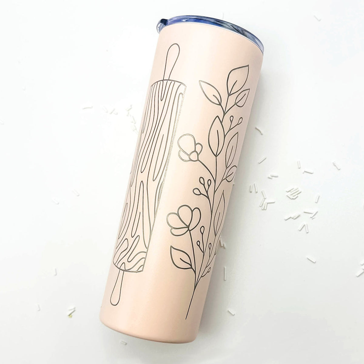 Tumbler Blush Matte Stainless Steel 20 oz. Tumbler