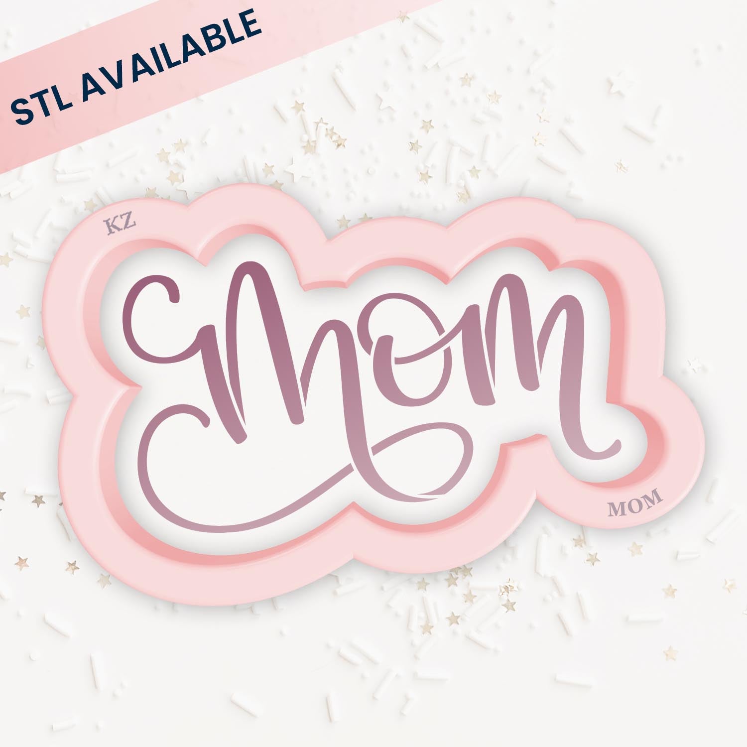 Cookie Cutters Mom – Cookie Cutter & Stencil Set