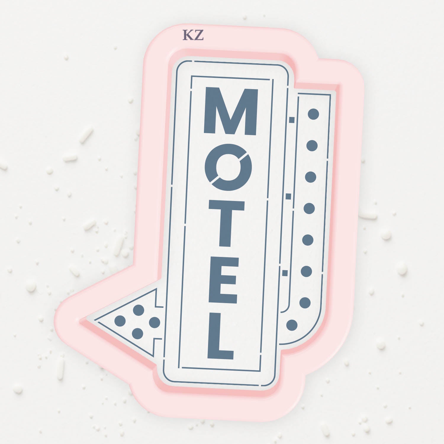 Cookie Cutters Motel Sign Cutter/Stencil