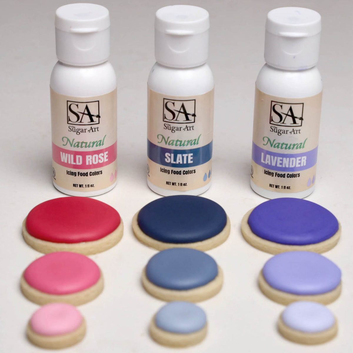 Natural Gel Color Natural Icing Color – Lavender | The Sugar Art