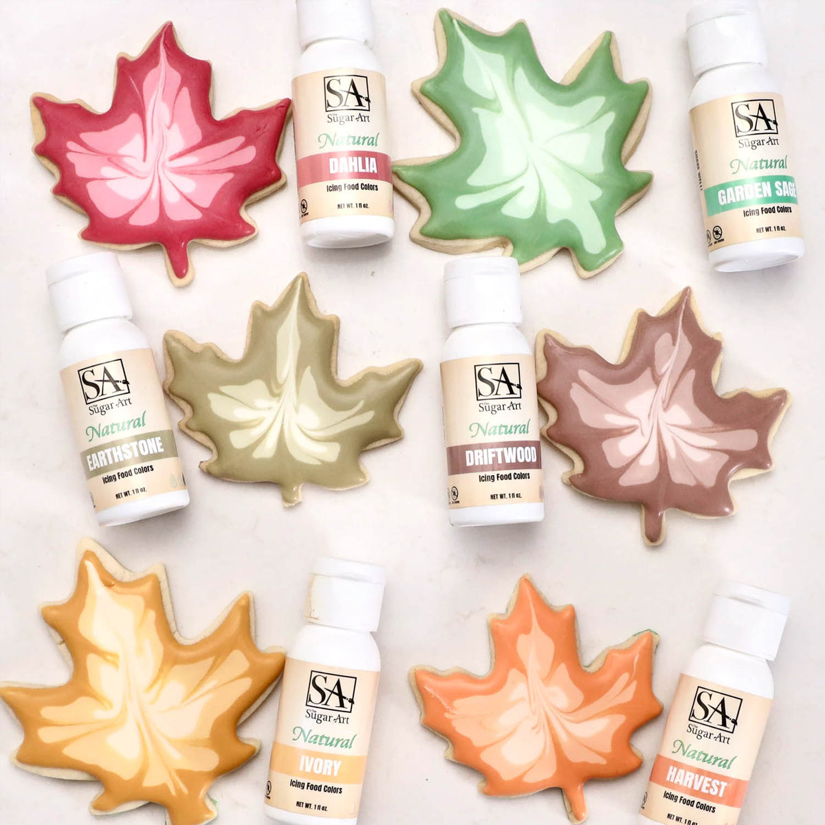 Natural Gel Color Natural Icing Color – Garden Sage | The Sugar Art