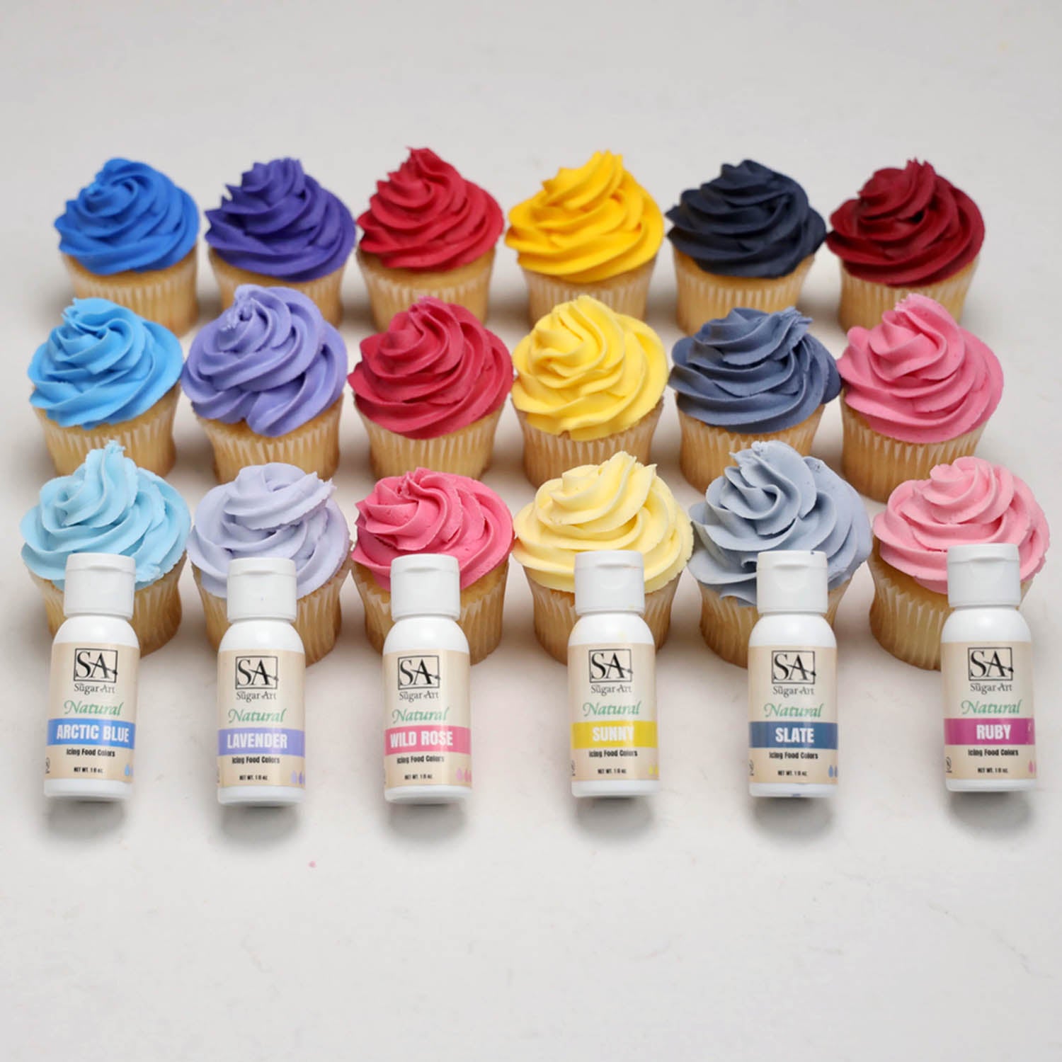 Natural Gel Color Natural Icing Color – Wild Rose | The Sugar Art