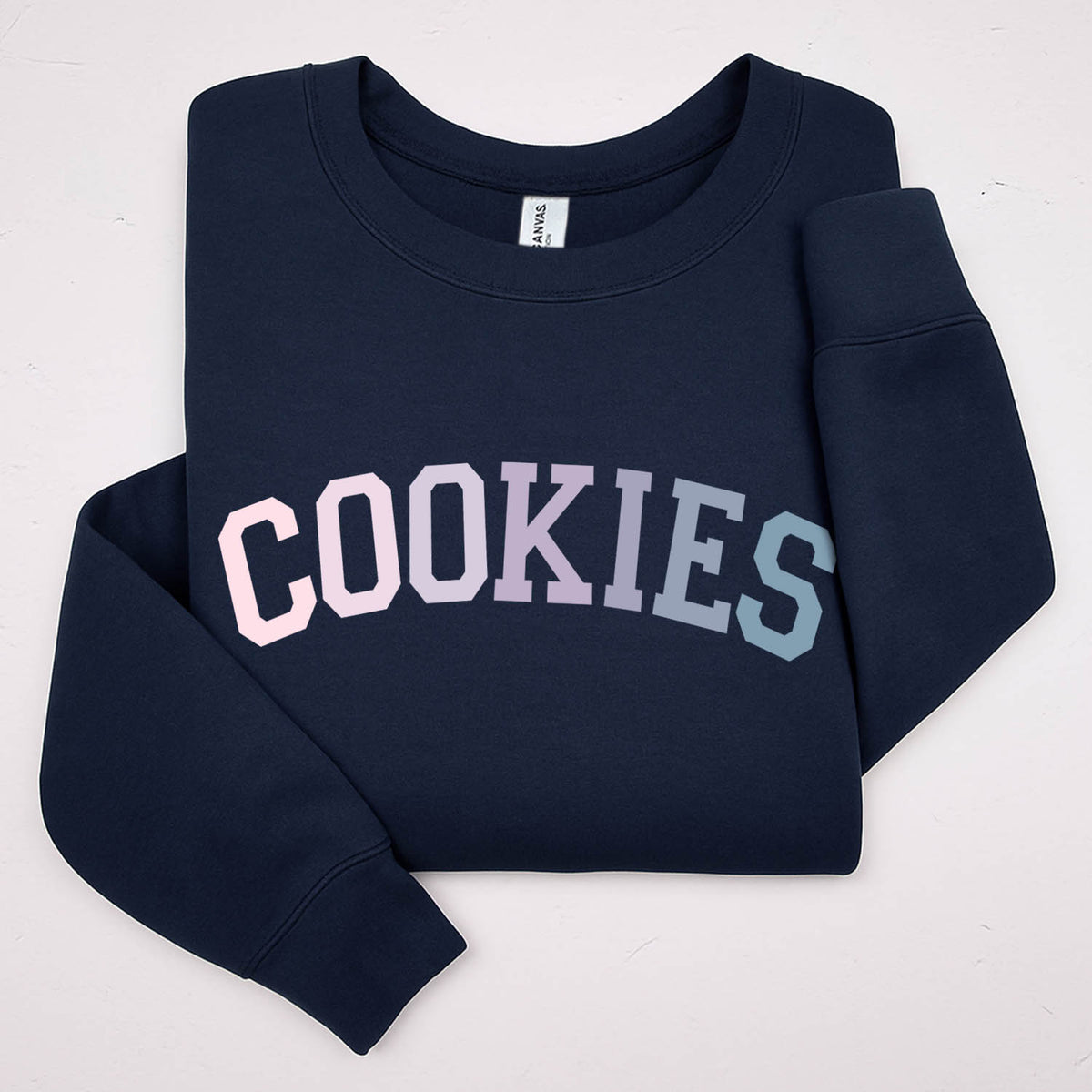 Shirts COOKIES Navy Crew Neck Sweatshirt