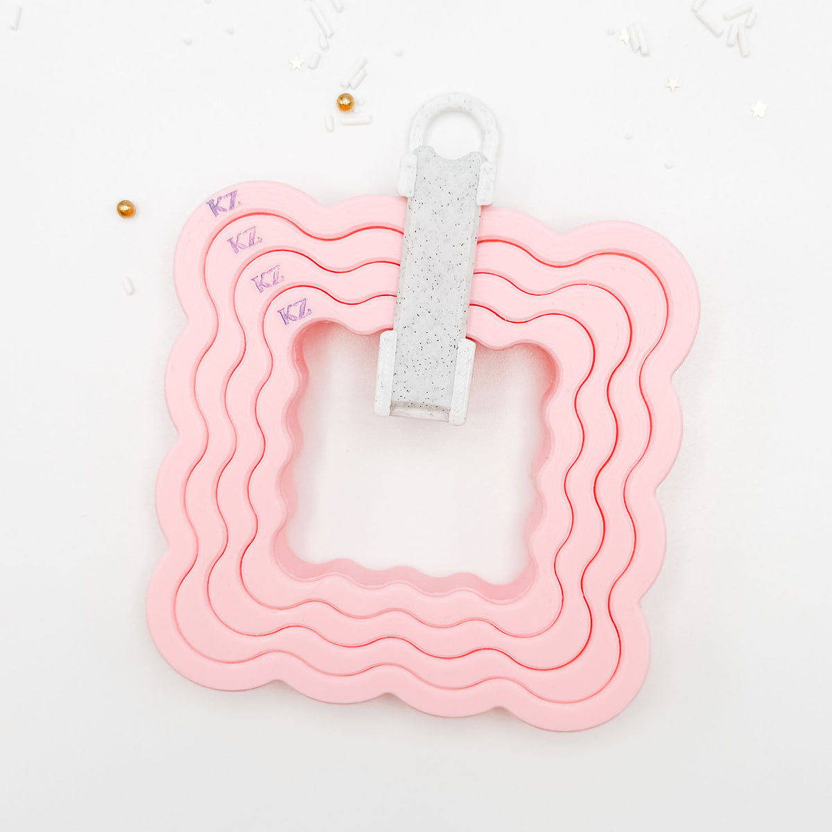 Cookie Cutters Nesting Wavy Squares Cutter Set