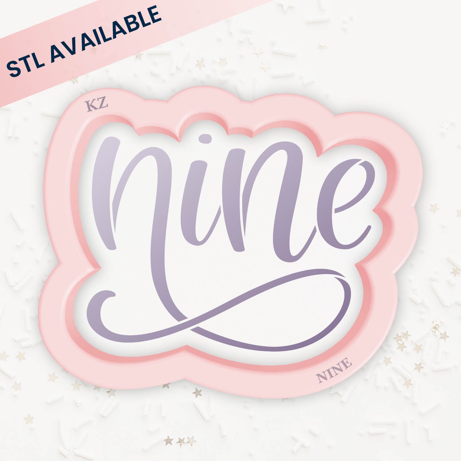 Cookie Cutters Nine – Cookie Cutter & Stencil Set