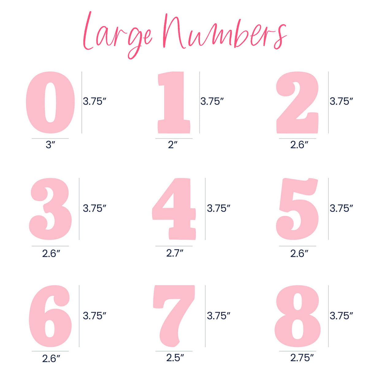 Cookie Cutters Number Cutters